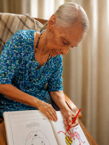 Creative Art Therapy at Villa Alegría Nursing Home