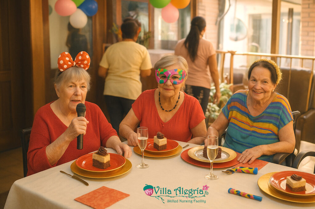 🎵 Melodies of Joy: How Music and Karaoke Enrich Senior Living at Villa Alegría Nursing Home